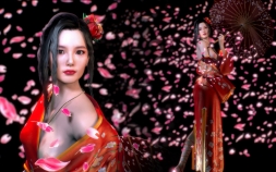 Sophon (智子) - Appearance umbrella petals 带伞czgtldd