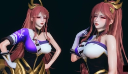 免费 王者荣耀 伽罗 人物卡MOD