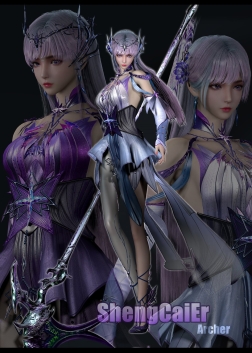 Archer人物卡 圣彩儿